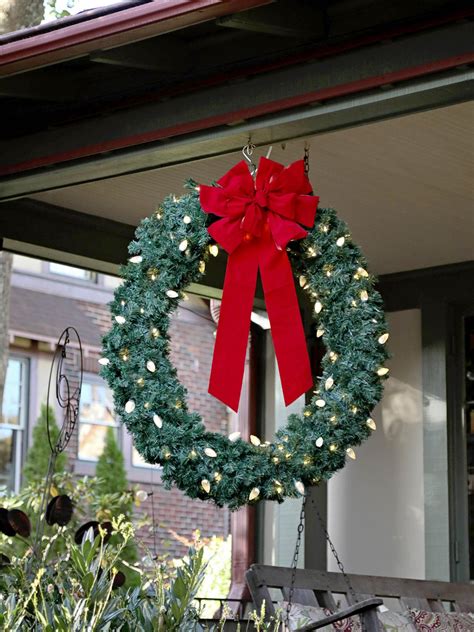 diy oversized wreath